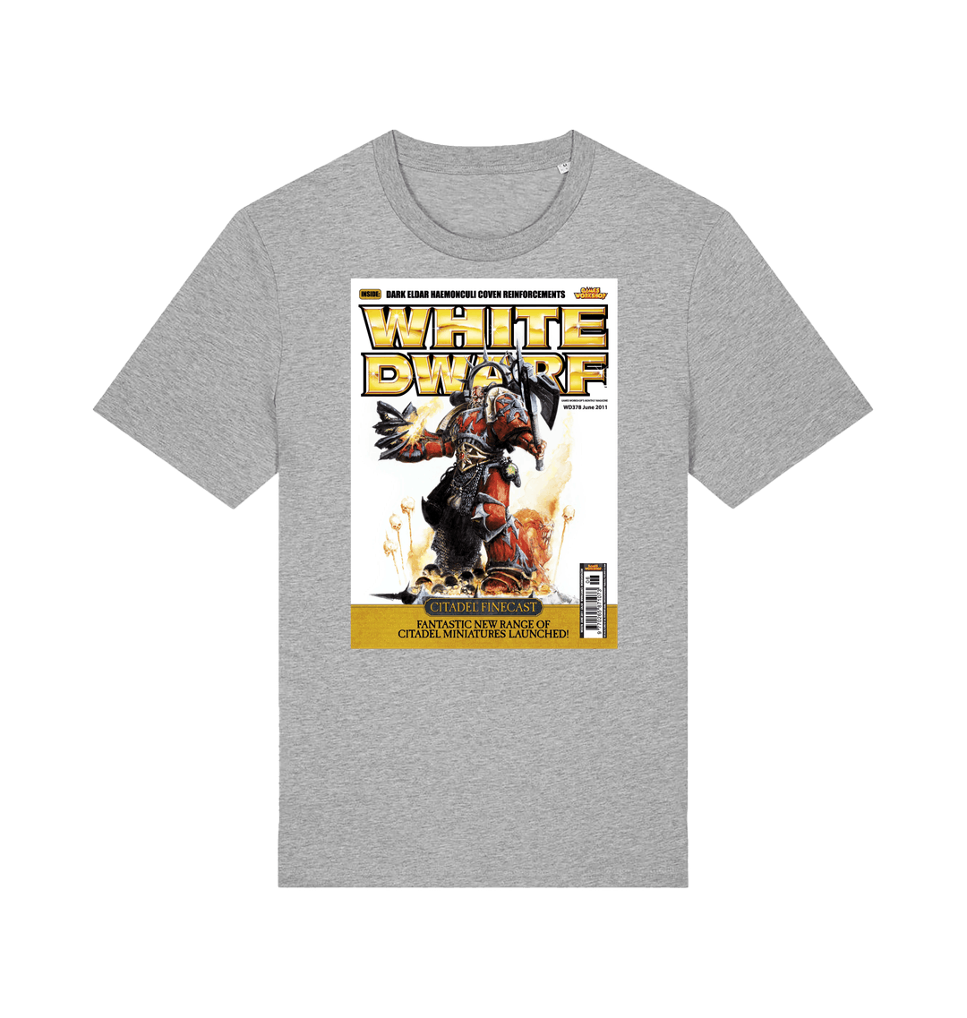 Heather Grey Printed T-shirt Front